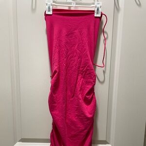 Hot Pink Women's Bodycon Dress (M)